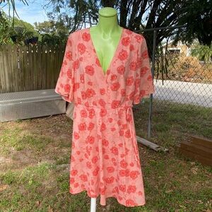 Torrid Wrap Dress Size 14